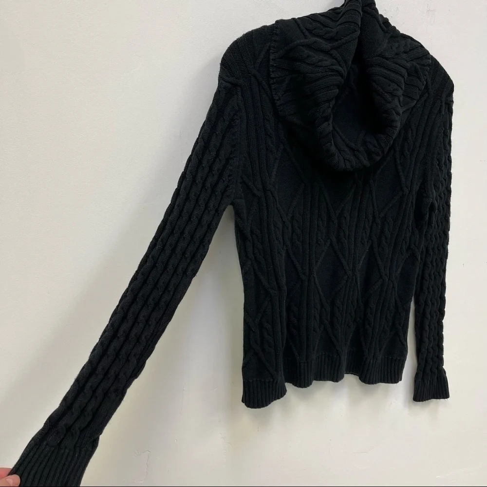 Vintage Great Northwest Ribbed Cowl Neck Sweater